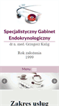 Mobile Screenshot of endokrynolog-szczecin.pl